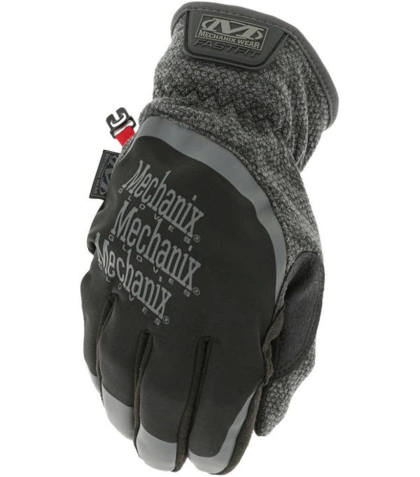 ColdWork FastFit Mechanix Gloves, Grey/Black