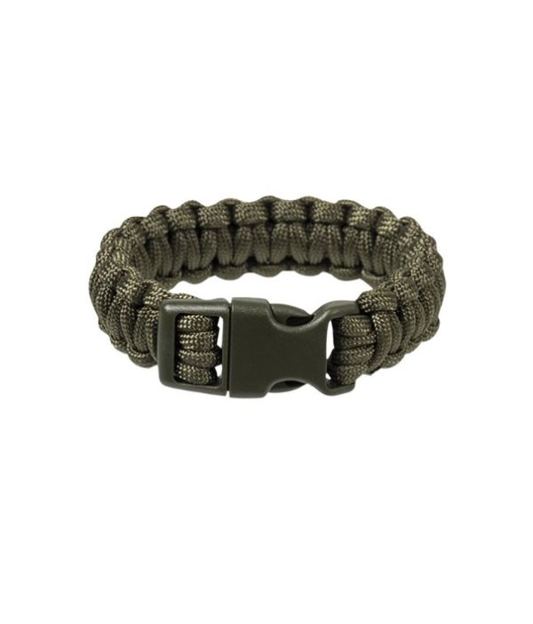 Mil-Tec paracord bracelet (22mm), Olive color